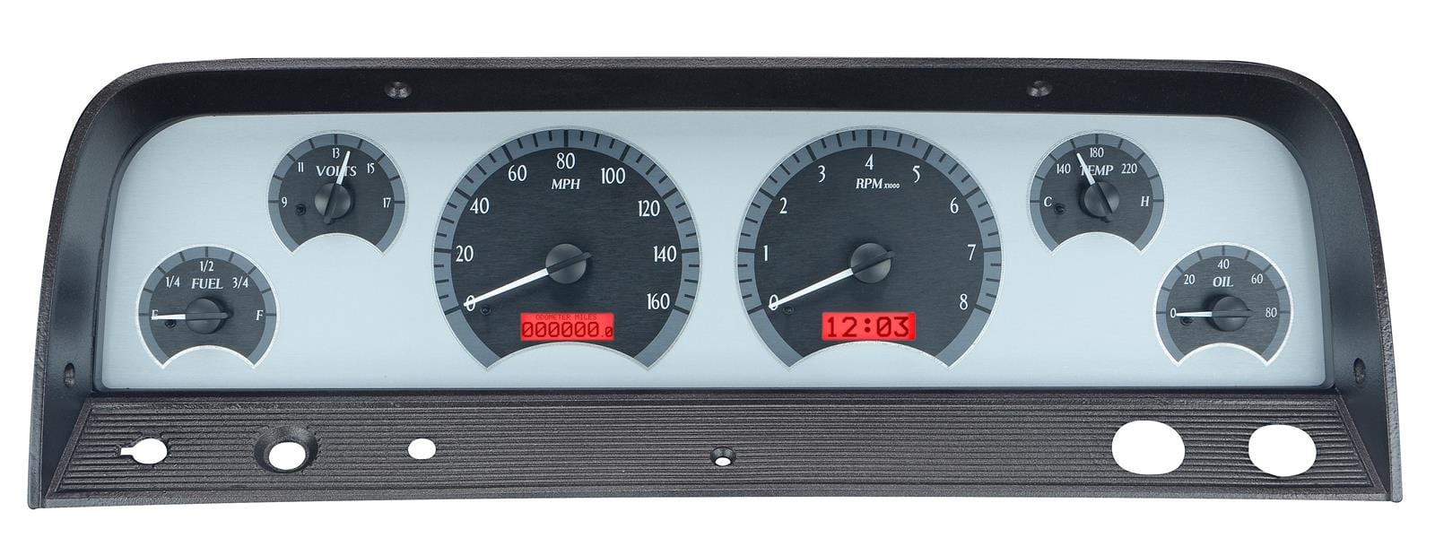Dakota Digital Dakota Digital VHX Series Direct-Fit Analog Gauge Systems VHX-64C-PU-S-R Autofit
