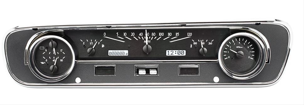 Dakota Digital Dakota Digital VHX Series Direct-Fit Analog Gauge Systems VHX-64F-FAL-K-W Autofit