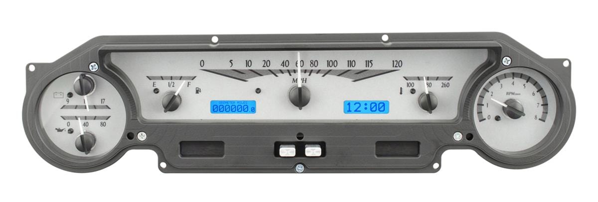 Dakota Digital Dakota Digital VHX Series Direct-Fit Analog Gauge Systems VHX-64F-FAL-S-B Autofit