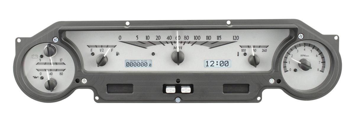 Dakota Digital Dakota Digital VHX Series Direct-Fit Analog Gauge Systems VHX-64F-FAL-S-W Autofit