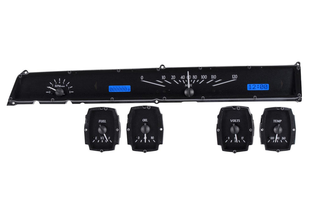 Dakota Digital Dakota Digital VHX Series Direct-Fit Analog Gauge Systems VHX-64L-K-B Autofit