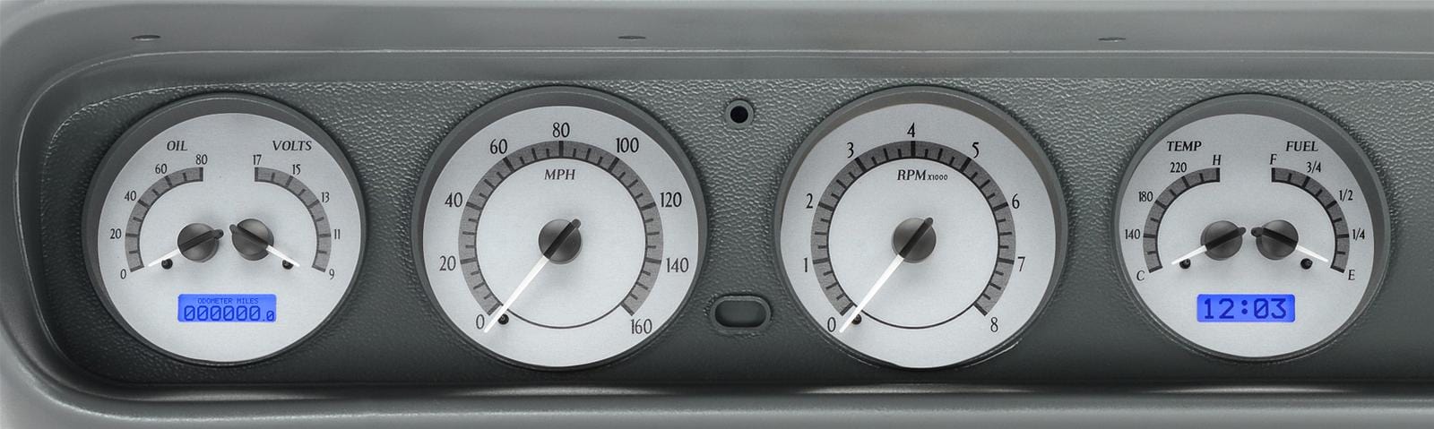 Dakota Digital Dakota Digital VHX Series Direct-Fit Analog Gauge Systems VHX-64P-GTO-S-B Autofit