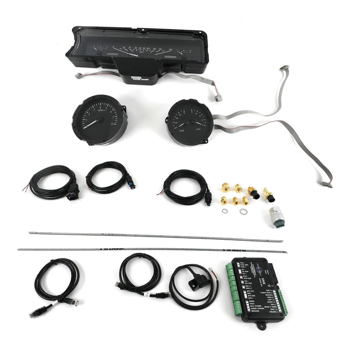 Dakota Digital Dakota Digital VHX Series Direct-Fit Analog Gauge Systems VHX-65C-IMP-K-W Autofit