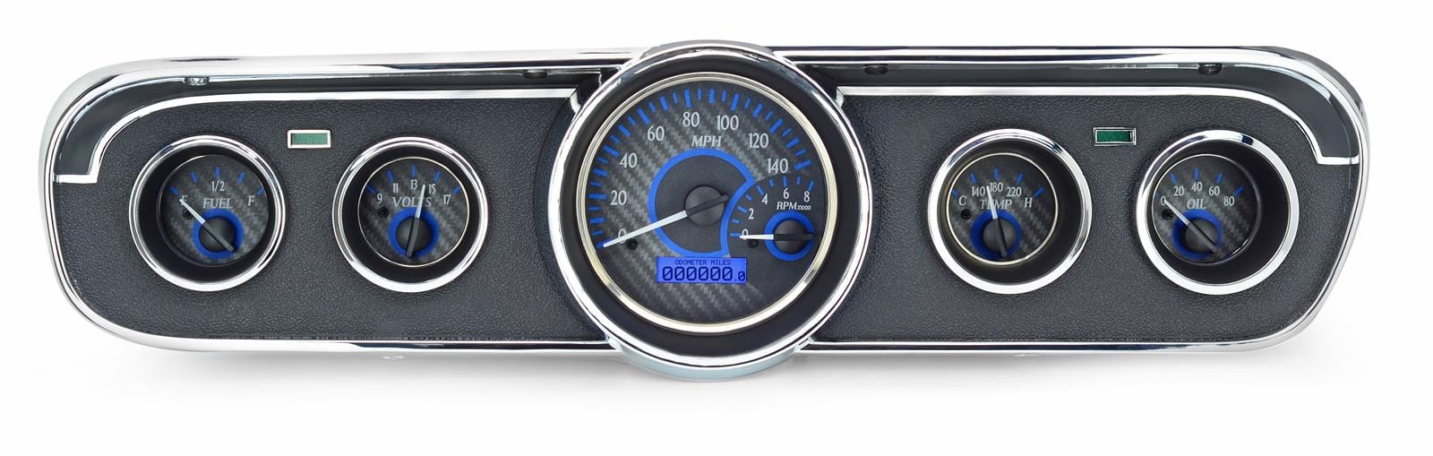 Dakota Digital Dakota Digital VHX Series Direct-Fit Analog Gauge Systems VHX-65F-MUS-C-B Autofit