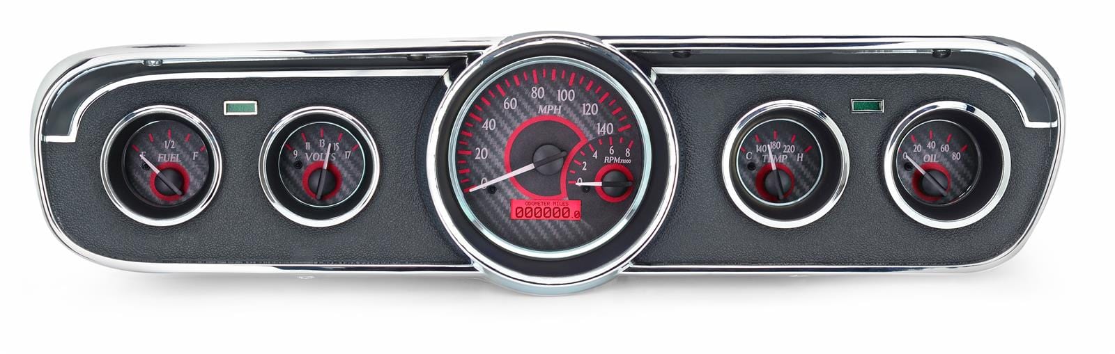 Dakota Digital Dakota Digital VHX Series Direct-Fit Analog Gauge Systems VHX-65F-MUS-C-R Autofit