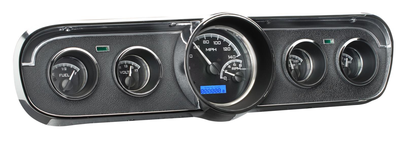 Dakota Digital Dakota Digital VHX Series Direct-Fit Analog Gauge Systems VHX-65F-MUS-K-B Autofit