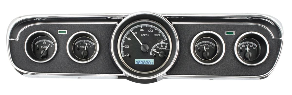 Dakota Digital Dakota Digital VHX Series Direct-Fit Analog Gauge Systems VHX-65F-MUS-K-W Autofit