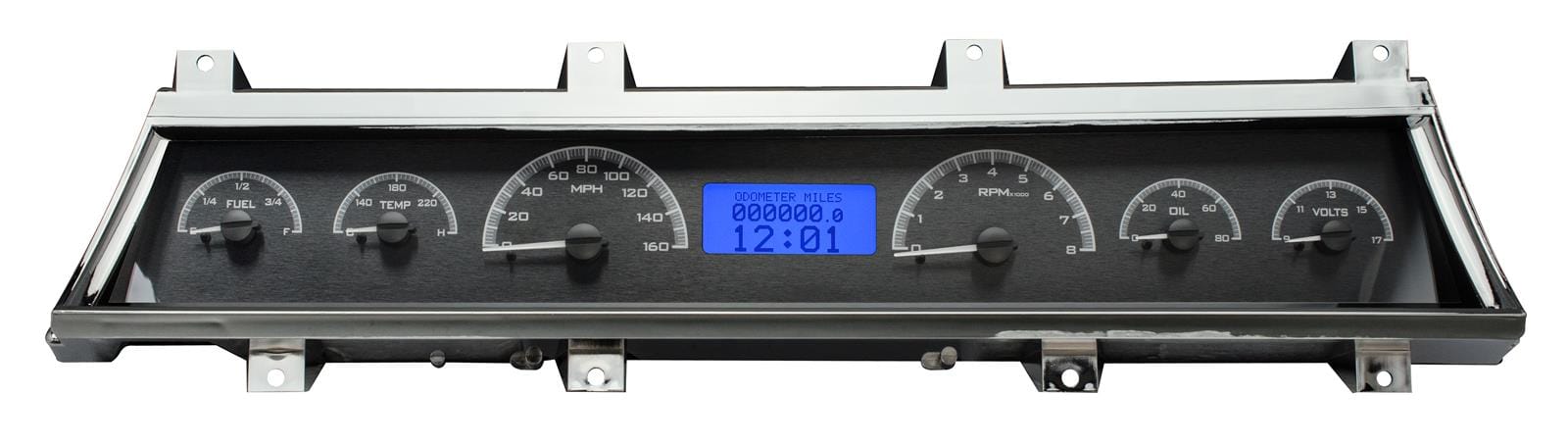 Dakota Digital Dakota Digital VHX Series Direct-Fit Analog Gauge Systems VHX-66C-CVL-K-B Autofit
