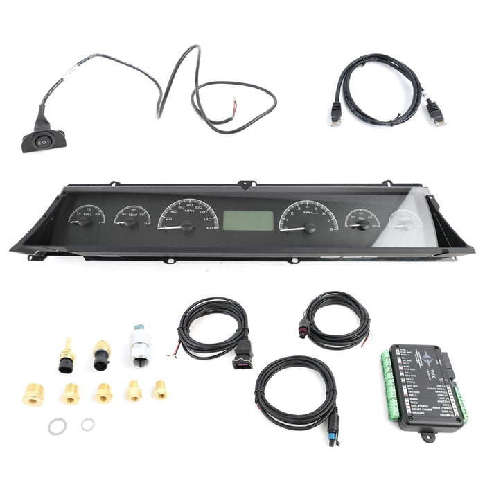 Dakota Digital Dakota Digital VHX Series Direct-Fit Analog Gauge Systems VHX-66C-CVL-K-R Autofit