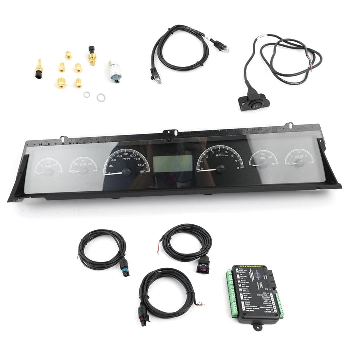 Dakota Digital Dakota Digital VHX Series Direct-Fit Analog Gauge Systems VHX-66C-CVL-K-W Autofit