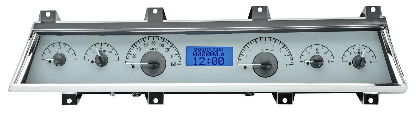 Dakota Digital Dakota Digital VHX Series Direct-Fit Analog Gauge Systems VHX-66C-CVL-S-B Autofit