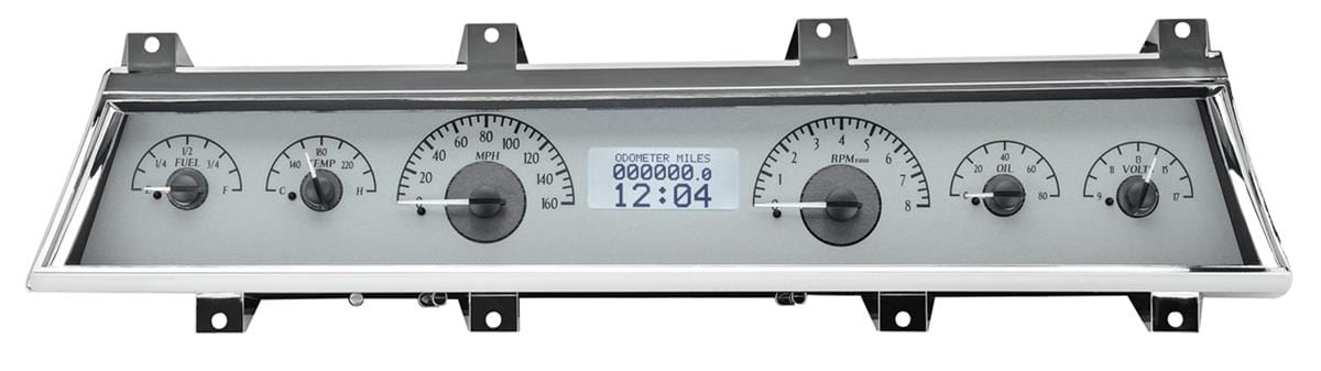 Dakota Digital Dakota Digital VHX Series Direct-Fit Analog Gauge Systems VHX-66C-CVL-S-W Autofit