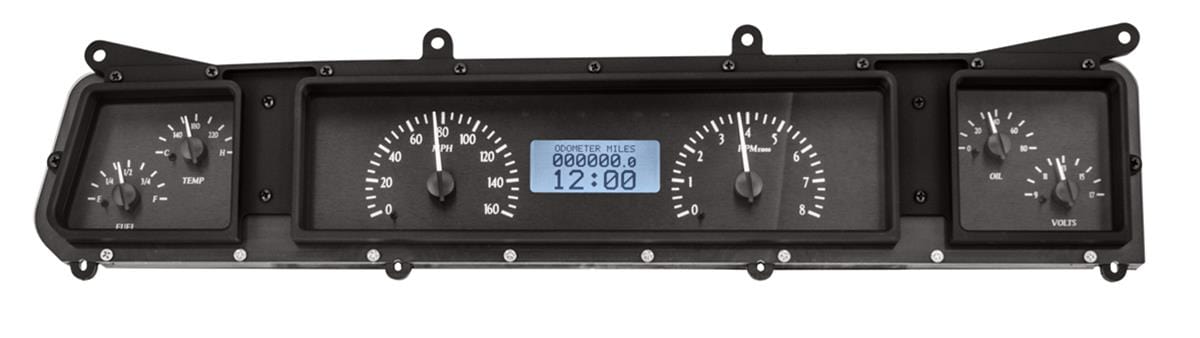 Dakota Digital Dakota Digital VHX Series Direct-Fit Analog Gauge Systems VHX-66C-IMP-K-W Autofit