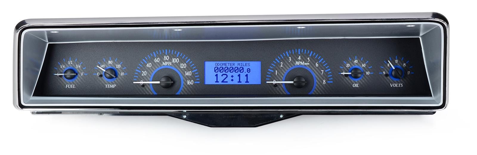 Dakota Digital Dakota Digital VHX Series Direct-Fit Analog Gauge Systems VHX-66C-NOV-C-B Autofit