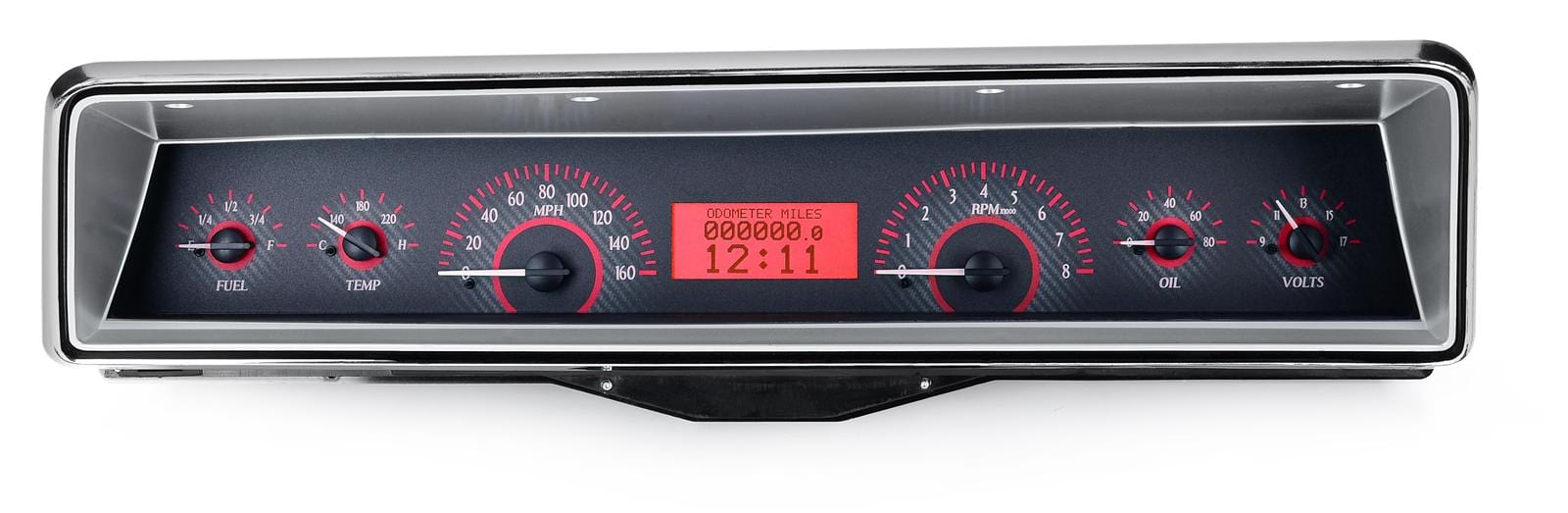 Dakota Digital Dakota Digital VHX Series Direct-Fit Analog Gauge Systems VHX-66C-NOV-C-R Autofit