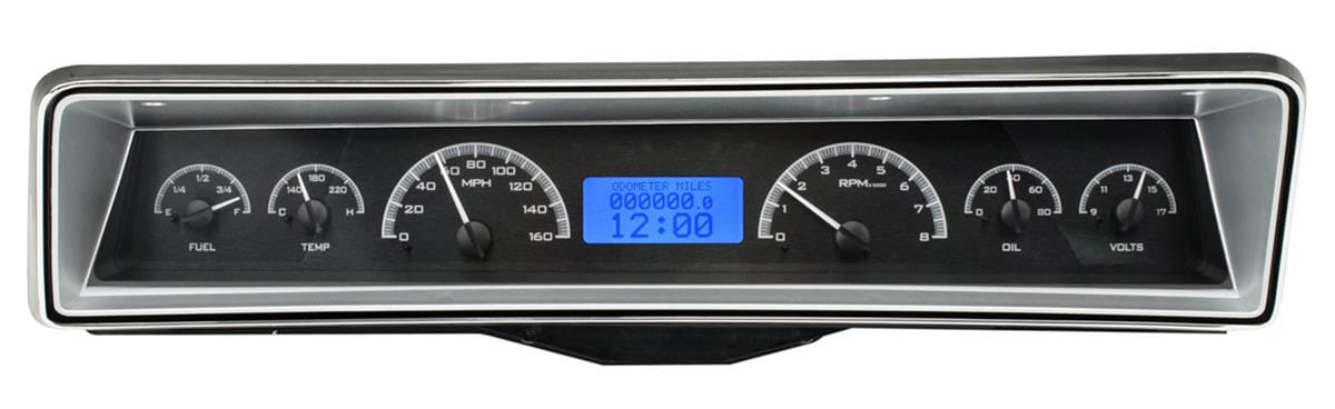 Dakota Digital Dakota Digital VHX Series Direct-Fit Analog Gauge Systems VHX-66C-NOV-K-B Autofit