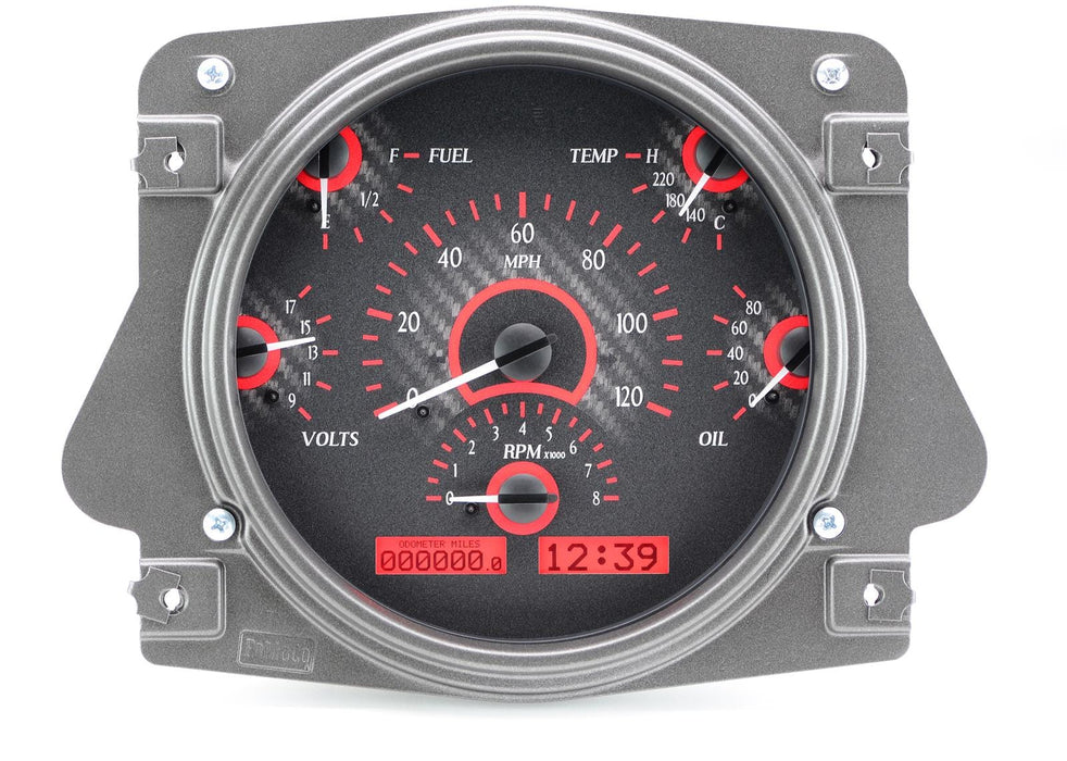 Dakota Digital Dakota Digital VHX Series Direct-Fit Analog Gauge Systems VHX-66F-BRO-C-R Autofit