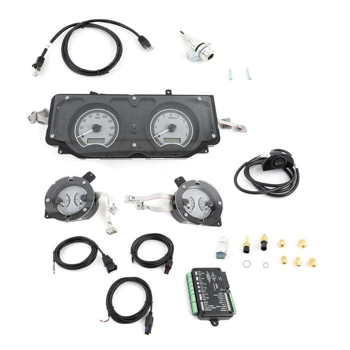 Dakota Digital Dakota Digital VHX Series Direct-Fit Analog Gauge Systems VHX-66F-FAR-K-W Autofit