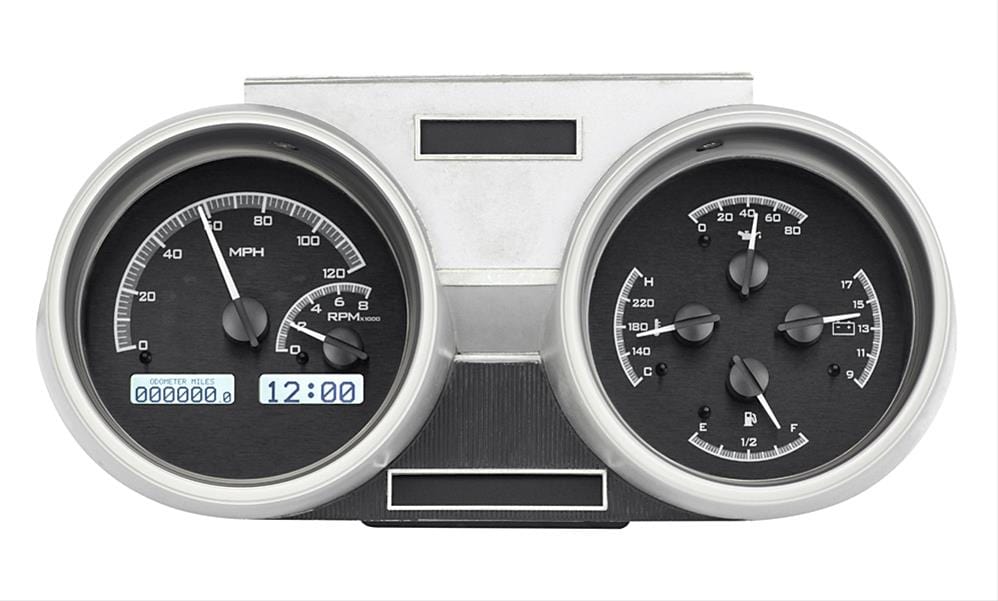 Dakota Digital Dakota Digital VHX Series Direct-Fit Analog Gauge Systems VHX-66O-CUT-K-W Autofit