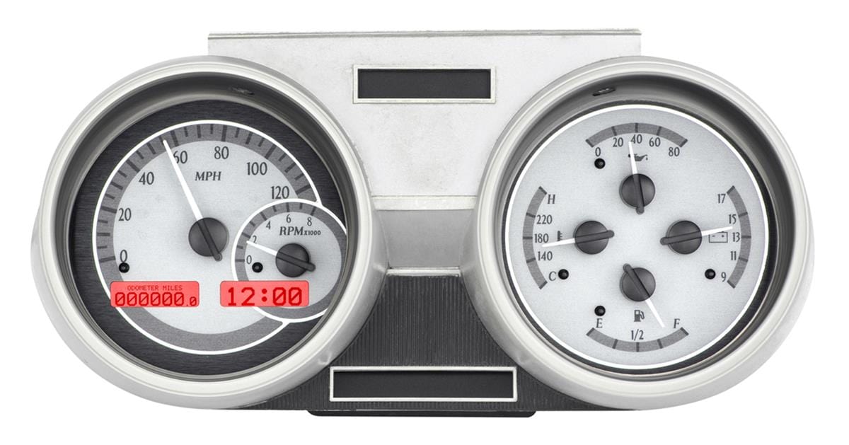 Dakota Digital Dakota Digital VHX Series Direct-Fit Analog Gauge Systems VHX-66O-CUT-S-R Autofit