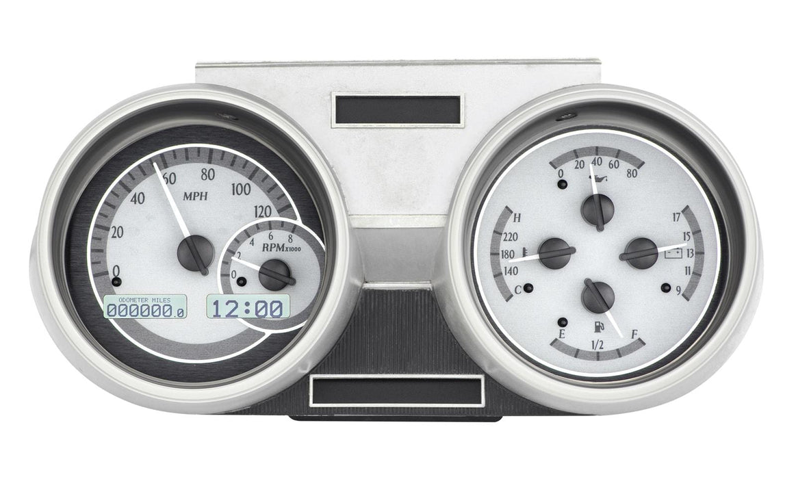 Dakota Digital Dakota Digital VHX Series Direct-Fit Analog Gauge Systems VHX-66O-CUT-S-W Autofit