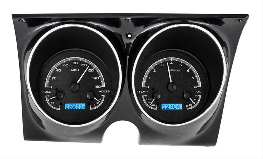 Dakota Digital Dakota Digital VHX Series Direct-Fit Analog Gauge Systems VHX-67C-CAM-K-B Autofit