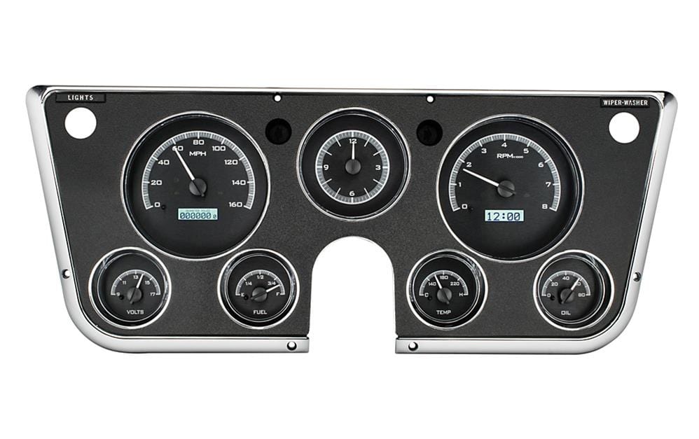 Dakota Digital Dakota Digital VHX Series Direct-Fit Analog Gauge Systems VHX-67C-PA-K-B Autofit