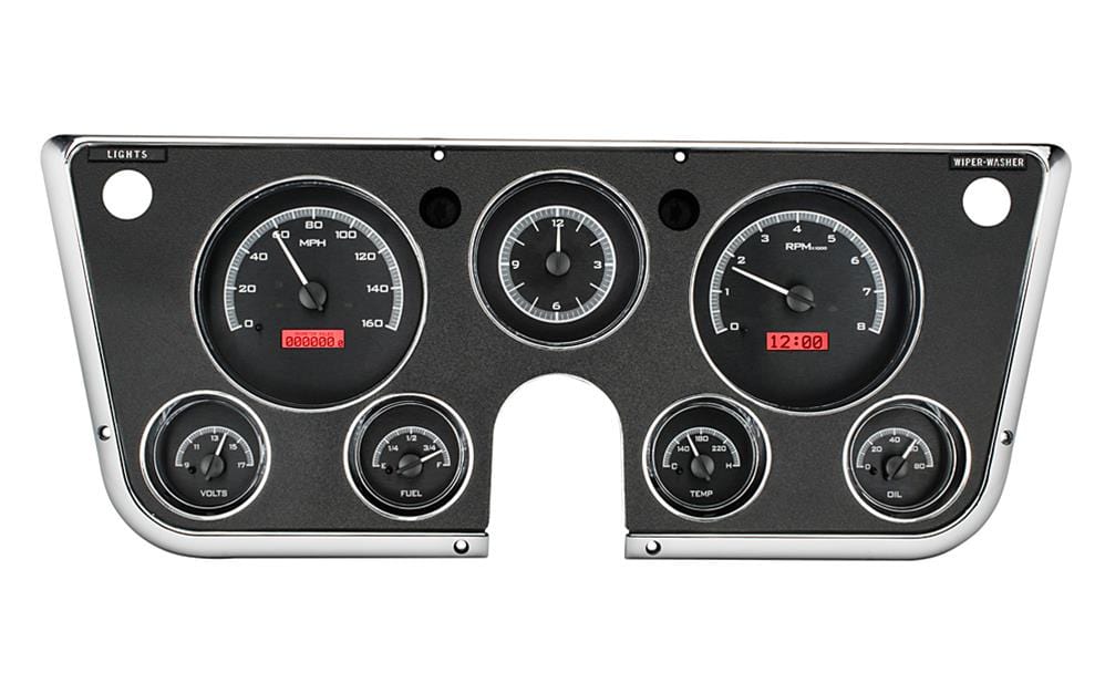 Dakota Digital Dakota Digital VHX Series Direct-Fit Analog Gauge Systems VHX-67C-PA-K-R Autofit