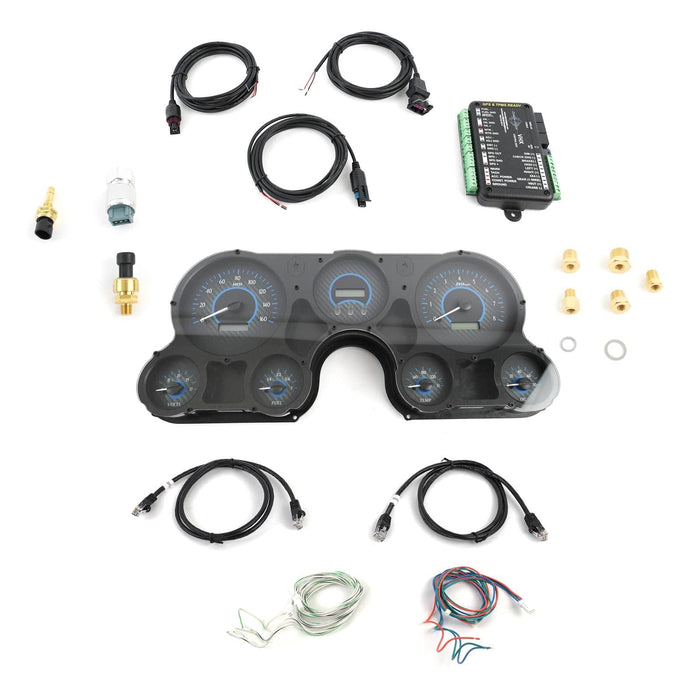 Dakota Digital Dakota Digital VHX Series Direct-Fit Analog Gauge Systems VHX-67C-PU-C-B Autofit
