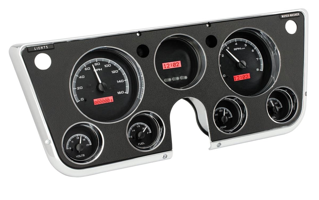 Dakota Digital Dakota Digital VHX Series Direct-Fit Analog Gauge Systems VHX-67C-PU-K-R Autofit
