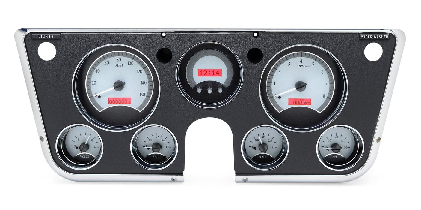Dakota Digital Dakota Digital VHX Series Direct-Fit Analog Gauge Systems VHX-67C-PU-K-W Autofit
