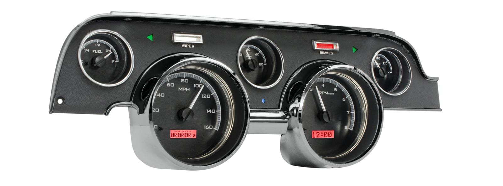 Dakota Digital Dakota Digital VHX Series Direct-Fit Analog Gauge Systems VHX-67F-MUS-K-R Autofit