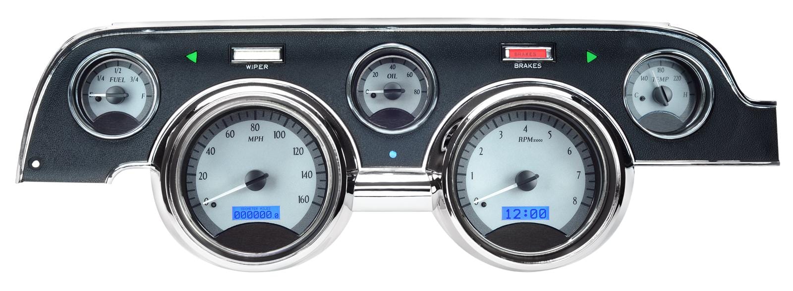 Dakota Digital Dakota Digital VHX Series Direct-Fit Analog Gauge Systems VHX-67F-MUS-S-B Autofit