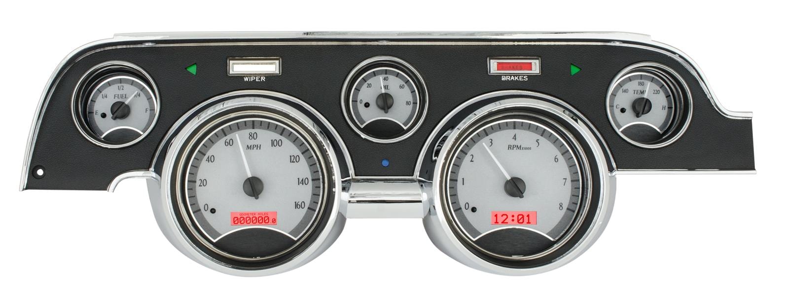 Dakota Digital Dakota Digital VHX Series Direct-Fit Analog Gauge Systems VHX-67F-MUS-S-R Autofit