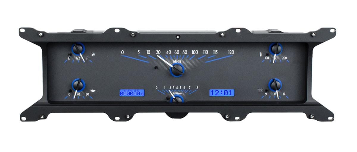 Dakota Digital Dakota Digital VHX Series Direct-Fit Analog Gauge Systems VHX-67F-PU-C-B Autofit