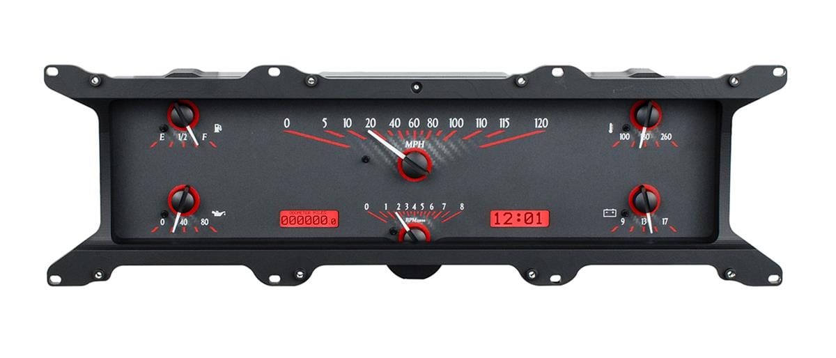 Dakota Digital Dakota Digital VHX Series Direct-Fit Analog Gauge Systems VHX-67F-PU-C-R Autofit