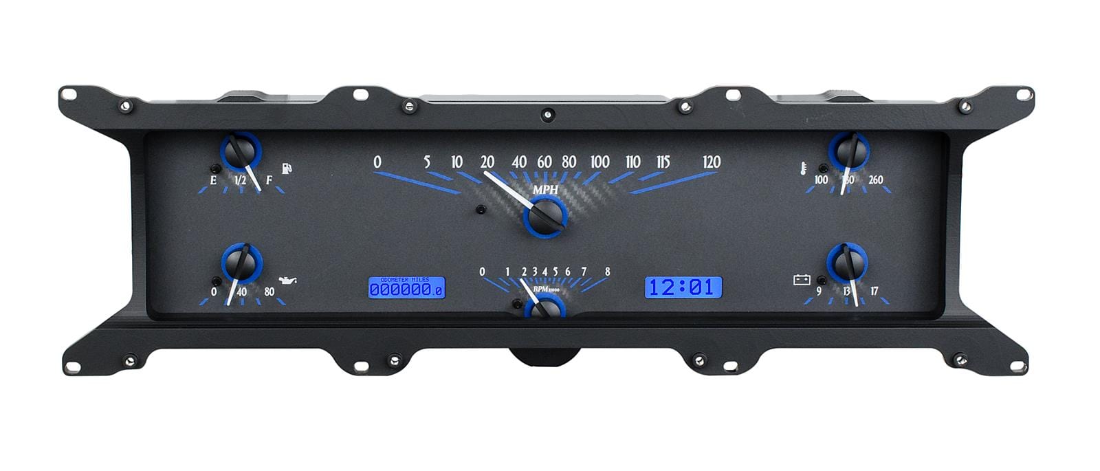 Dakota Digital Dakota Digital VHX Series Direct-Fit Analog Gauge Systems VHX-67F-PU-K-B Autofit