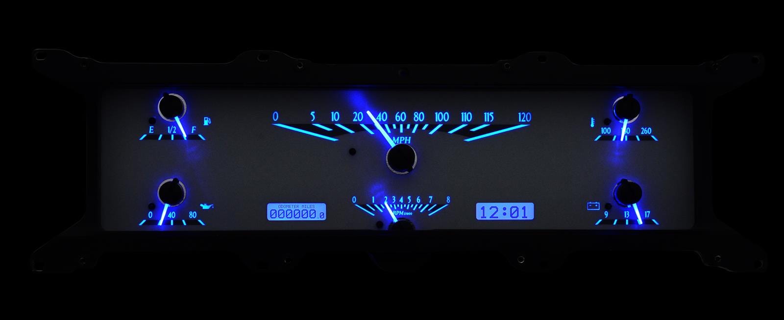 Dakota Digital Dakota Digital VHX Series Direct-Fit Analog Gauge Systems VHX-67F-PU-S-B Autofit