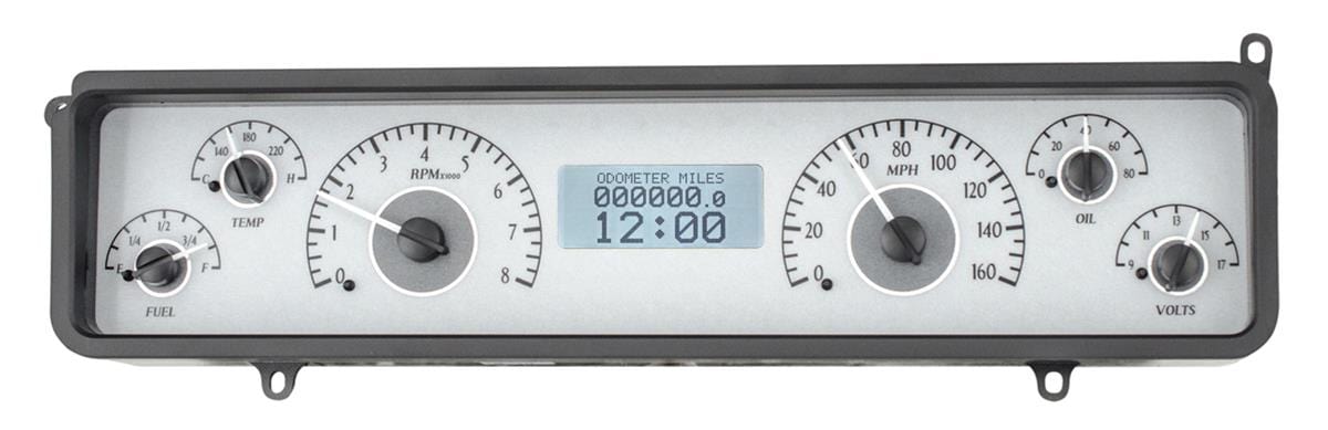 Dakota Digital Dakota Digital VHX Series Direct-Fit Analog Gauge Systems VHX-68B-SKY-S-W Autofit