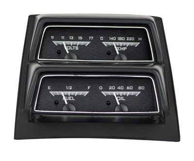 Dakota Digital Dakota Digital VHX Series Direct-Fit Analog Gauge Systems VHX-68C-CAC-K-B Autofit