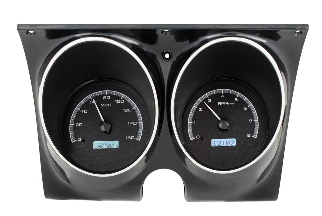 Dakota Digital Dakota Digital VHX Series Direct-Fit Analog Gauge Systems VHX-68C-CAC-K-W Autofit