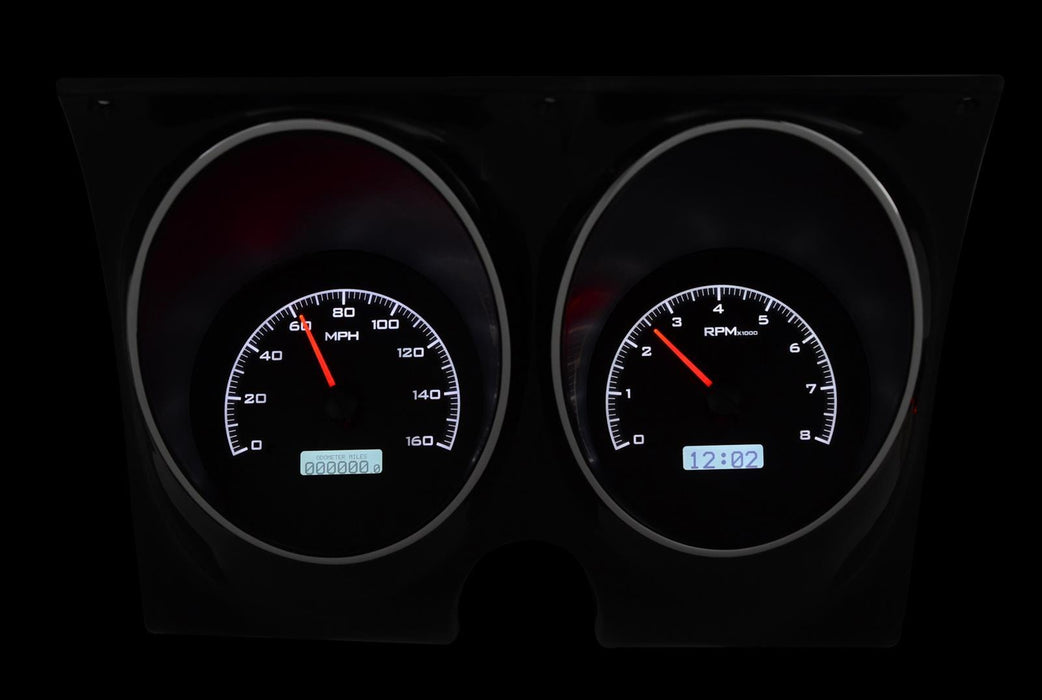 Dakota Digital Dakota Digital VHX Series Direct-Fit Analog Gauge Systems VHX-68C-CAC-K-W Autofit