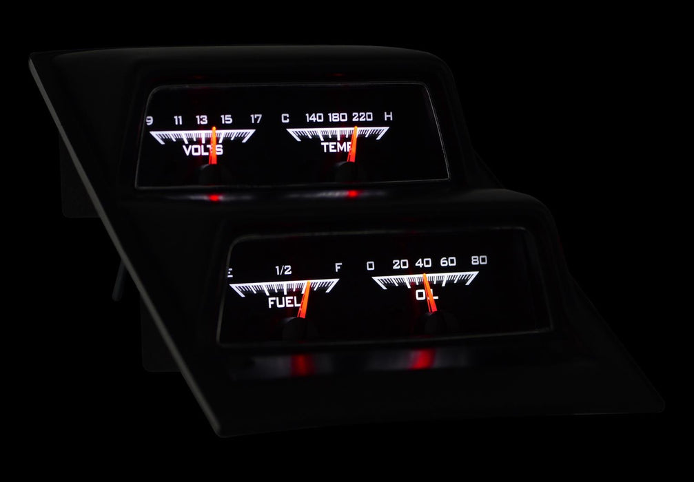 Dakota Digital Dakota Digital VHX Series Direct-Fit Analog Gauge Systems VHX-68C-CAC-K-W Autofit