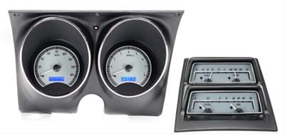 Dakota Digital Dakota Digital VHX Series Direct-Fit Analog Gauge Systems VHX-68C-CAC-S-B Autofit