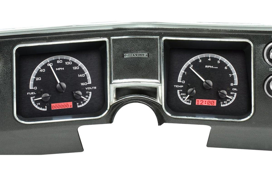Dakota Digital Dakota Digital VHX Series Direct-Fit Analog Gauge Systems VHX-68C-CVL-K-R Autofit