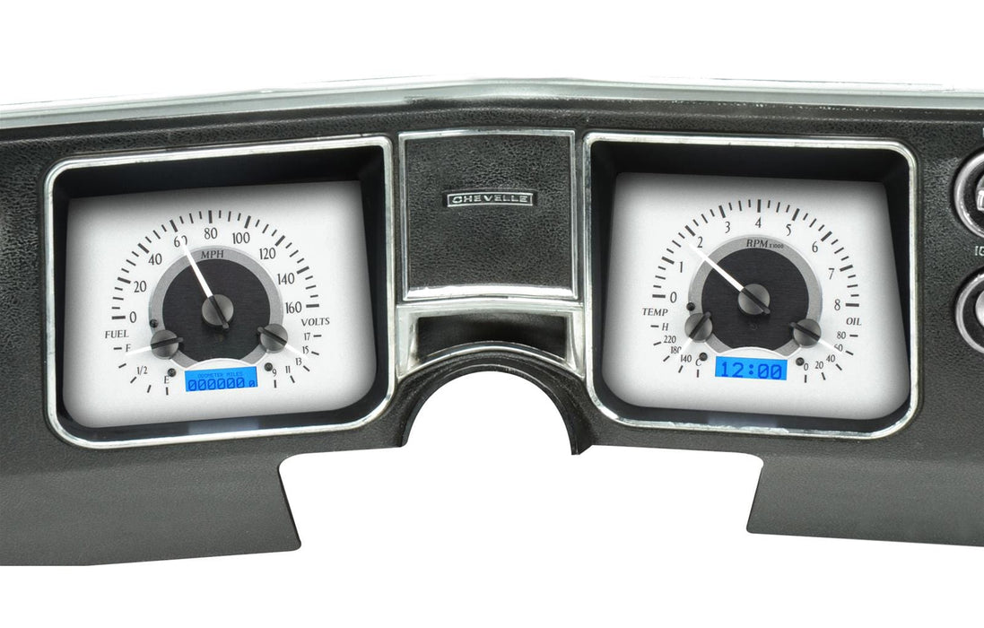 Dakota Digital Dakota Digital VHX Series Direct-Fit Analog Gauge Systems VHX-68C-CVL-S-B Autofit