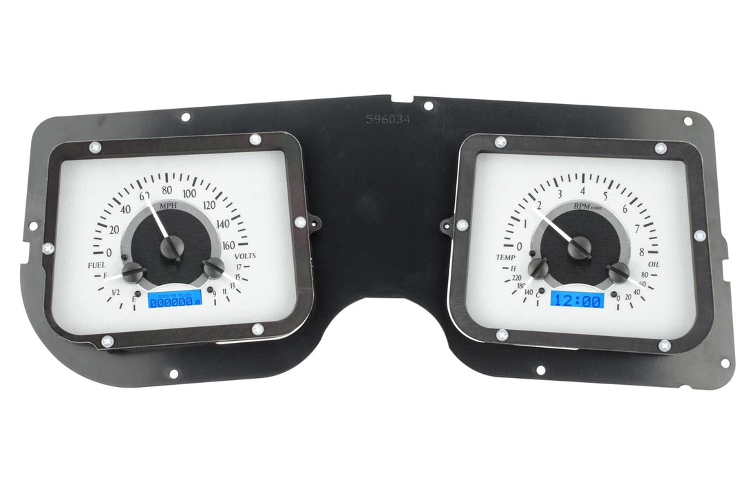 Dakota Digital Dakota Digital VHX Series Direct-Fit Analog Gauge Systems VHX-68C-CVL-S-B Autofit