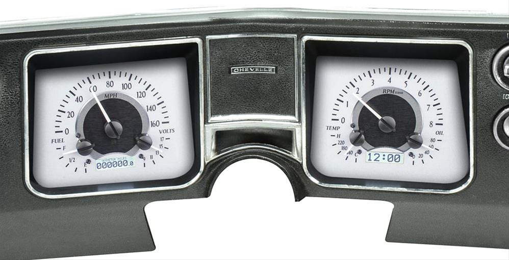 Dakota Digital Dakota Digital VHX Series Direct-Fit Analog Gauge Systems VHX-68C-CVL-S-R Autofit
