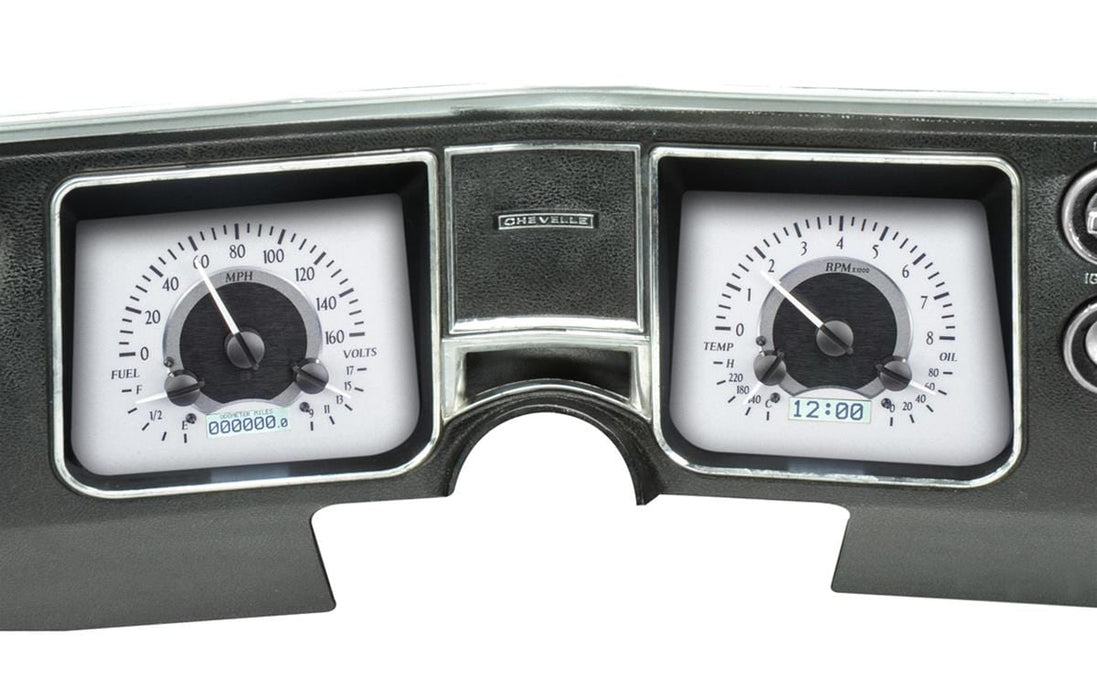 Dakota Digital Dakota Digital VHX Series Direct-Fit Analog Gauge Systems VHX-68C-CVL-S-W Autofit