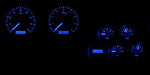 Dakota Digital Dakota Digital VHX Series Direct-Fit Analog Gauge Systems VHX-68C-VET-C-B Autofit